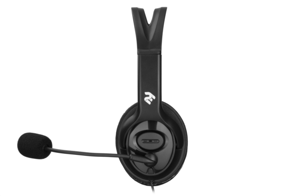 Гарнитура ПК стерео Over-ear 2E CH13 USB, omni-mic, 2м, черный