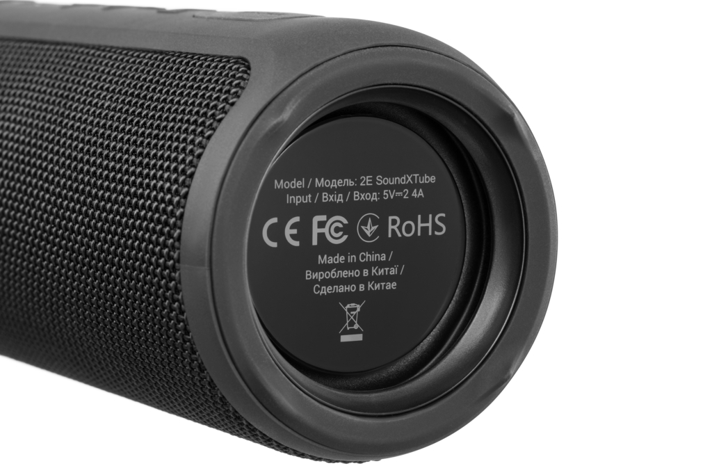 Portable Speaker 2E SoundXTube TWS, MP3, Wireless, Waterproof Black