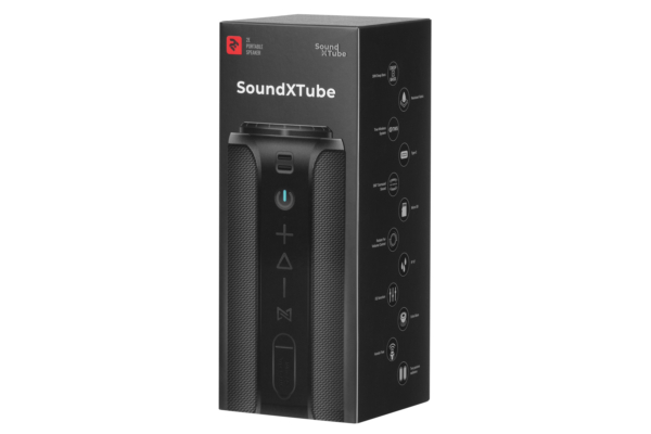 Акустическая система 2E SoundXTube TWS, MP3, Wireless, Waterproof Black