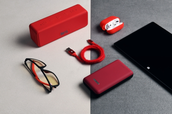 Акустическая система 2E SoundXBlock TWS, MP3, Wireless, Waterproof Red