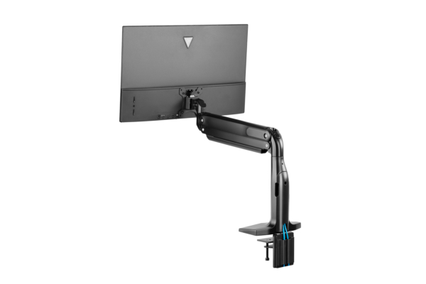 Single Monitor Select Spring Assisted Aluminum Monitor Arm with USB