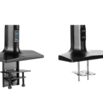 Single Monitor Select Spring Assisted Aluminum Monitor Arm with USB