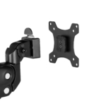 Single Monitor Select Spring Assisted Aluminum Monitor Arm with USB