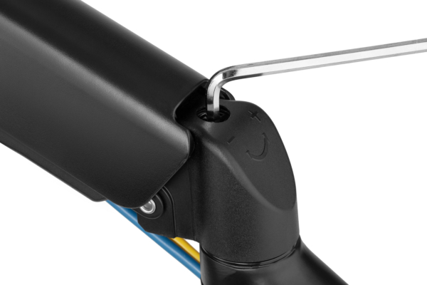 Single Monitor Select Spring Assisted Aluminum Monitor Arm with USB