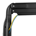 Single Monitor Select Spring Assisted Aluminum Monitor Arm with USB