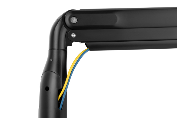 Single Monitor Select Spring Assisted Aluminum Monitor Arm with USB