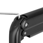 Single Monitor Select Spring Assisted Aluminum Monitor Arm with USB