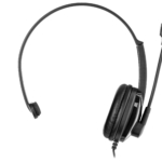 Гарнитура ПК моно On-ear 2E CH12 mini-jack, omni-mic, 1.2м, черный