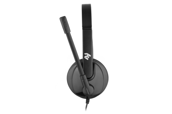 Гарнитура ПК моно On-ear 2E CH12 mini-jack, omni-mic, 1.2м, черный