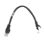 Patch Cable 2E Cat 5e,UTP,RJ45, 26AWG,7/0.16 CCA, 0.20m,PVC,Black