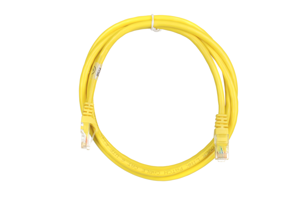 Патч-корд 2E САТ 6, UTP, 1.50м, 26AWG, RJ45, 7/0.16, Cu, PVC, жовтий
