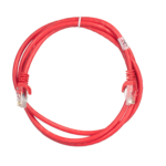 Patch Cable 2E Cat 6,UTP,RJ45, 26AWG ,7/0.16 Cu, 1.50 m, PVC,Red