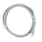 Patch Cable 2E Cat 6,UTP,RJ45, 26AWG ,7/0.16 Cu, 1.50 m, PVC,Grey