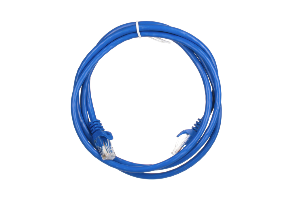 Patch Cable 2E Cat 6,UTP,RJ45, 26AWG ,7/0.16 Cu, 1.50 m, PVC,Blue