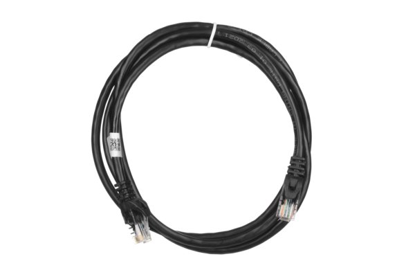 Patch Cable 2E Cat 6,UTP,RJ45, 26AWG ,7/0.16 Cu, 1.50 m, PVC,Black