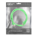 Патч-корд 2E САТ 6, UTP, 1м, 26AWG, RJ45, 7/0.16, Cu, PVC, зеленый