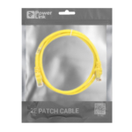 Patch Cable 2E Cat 6,UTP,RJ45, 26AWG ,7/0.16 Cu, 1.00 m, PVC,Yellow