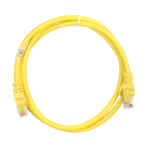 Patch Cable 2E Cat 6,UTP,RJ45, 26AWG ,7/0.16 Cu, 1.00 m, PVC,Yellow