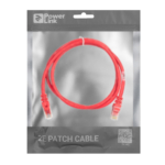Патч-корд 2E САТ 6, UTP, 1м, 26AWG, RJ45, 7/0.16, Cu, PVC, червоний