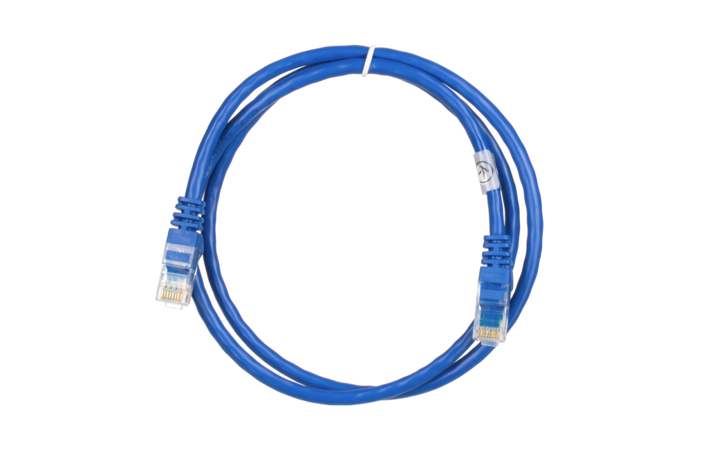 Патч-корд 2E САТ 6, UTP, 1м, 26AWG, RJ45, 7/0.16, Cu, PVC, синий