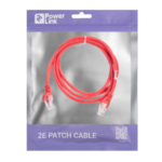 Patch Cable 2E Cat 5e,UTP,RJ45, 26AWG ,7/0.16 CCA, 1.20 m, PVC,Red