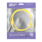 Патч-корд 2E САТ 5e, UTP, 1.20м, 26AWG, RJ45, 7/0.16, CCA, PVC, жовтий