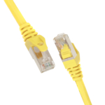 Патч-корд 2E САТ 5e, UTP, 1.20м, 26AWG, RJ45, 7/0.16, CCA, PVC, жовтий