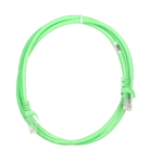 Патч-корд 2E САТ 5e, UTP, 1.20м, 26AWG, RJ45, 7/0.16, CCA, PVC, зелений