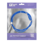 Patch Cable 2E Cat 5e,UTP,RJ45, 26AWG ,7/0.16 CCA, 1.50 m, PVC,Blue