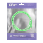 Patch Cable 2E Cat 5e,UTP,RJ45, 26AWG ,7/0.16 CCA, 1.50 m,PVC, Green