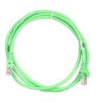 Patch Cable 2E Cat 5e,UTP,RJ45, 26AWG ,7/0.16 CCA, 1.50 m,PVC, Green