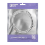 Patch Cable 2E Cat 5e,UTP,RJ45, 26AWG ,7/0.16 CCA, 2.20 m, PVC,Grey