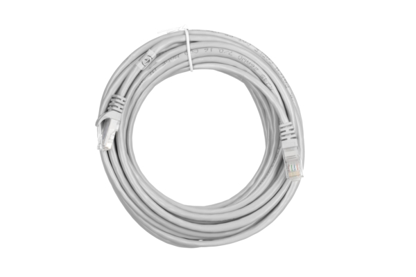 Patch Cable 2E Cat 5e,UTP,RJ45, 26AWG ,7/0.16 CCA, 6.00 m,PVC, Grey