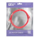 Patch Cable 2E Cat 5e,UTP,RJ45, 26AWG ,7/0.16 Cu, 1.00 m, PVC,Red