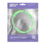 Patch Cable2E Cat 5e,UTP,RJ45, 26AWG ,7/0.16 Cu, 1.00 m,PVC, Green