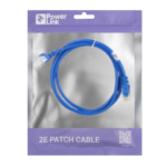 Патч-корд 2E САТ 5e, UTP, 1.20м, 26AWG, RJ45, 7/0.16, Cu, PVC, синій