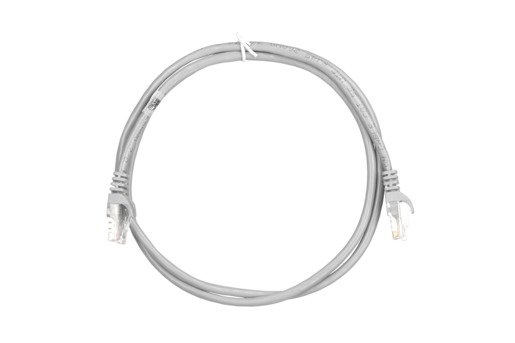 Патч-корд 2E САТ 5e, UTP, 1.20м, 26AWG, RJ45, 7/0.16, Cu, PVC, серый