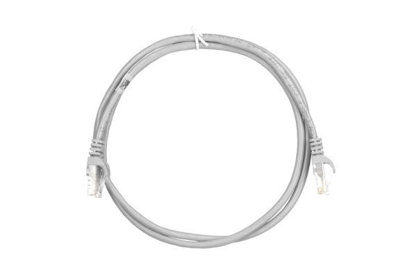 Patch Cable 2E Cat 5e,UTP,RJ45, 26AWG ,7/0.16 Cu, 1.20 m, PVC,Grey