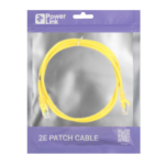 Патч-корд 2E САТ 5e, UTP, 1.20м, 26AWG, RJ45, 7/0.16, Cu, PVC, желтый