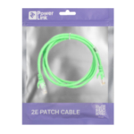 Патч-корд 2E САТ 5e, UTP, 1.20м, 26AWG, RJ45, 7/0.16, Cu, PVC, зелений