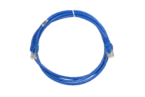 Patch Cable 2E Cat 5e,UTP,RJ45, 26AWG ,7/0.16 Cu, 1.50 m, PVC,Blue