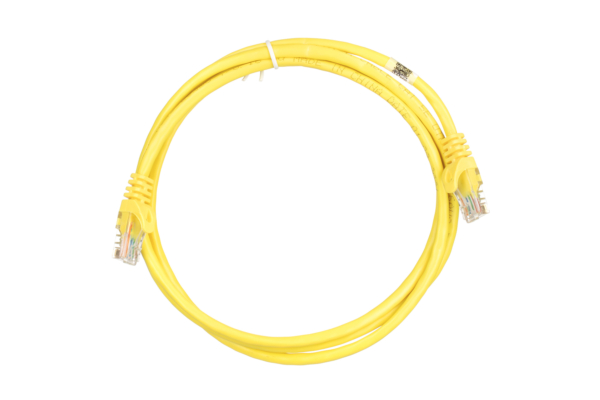 Patch Cable 2E Cat 5e,UTP,RJ45, 26AWG ,7/0.16 Cu, 1.50 m, PVC,Yellow