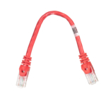 Патч-корд 2E САТ 6, UTP, 0.20м, 26AWG, RJ45, 7/0.16, Cu, PVC, червоний