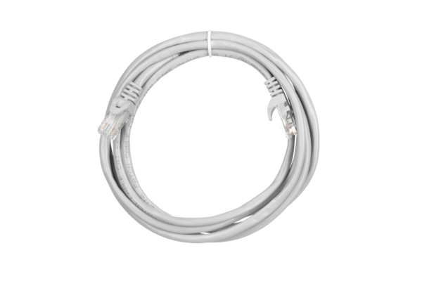 Патч-корд 2E САТ 5e, UTP, 2.50м, 26AWG, RJ45, 7/0.16, Cu, PVC, сірий