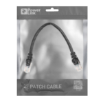 Патч-корд 2E САТ 6, UTP, 0.20м, 26AWG, RJ45, 7/0.16, Cu, PVC, черный