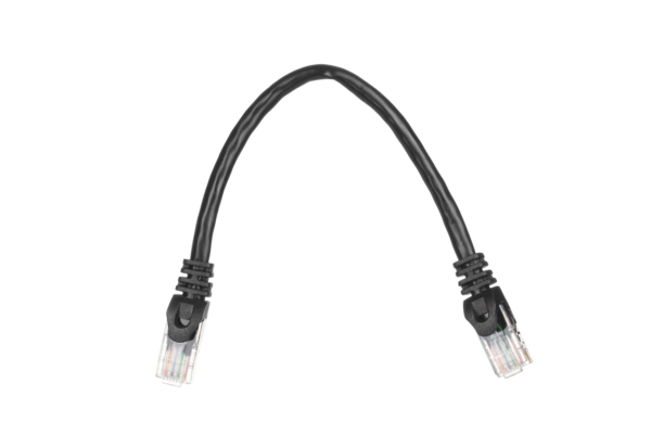 Патч-корд 2E САТ 6, UTP, 0.20м, 26AWG, RJ45, 7/0.16, Cu, PVC, черный