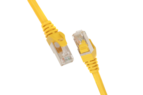 Патч-корд 2E САТ 6, S-FTP, 1.50м, 26AWG, RJ45, 7/0.16, Cu, PVC, жовтий