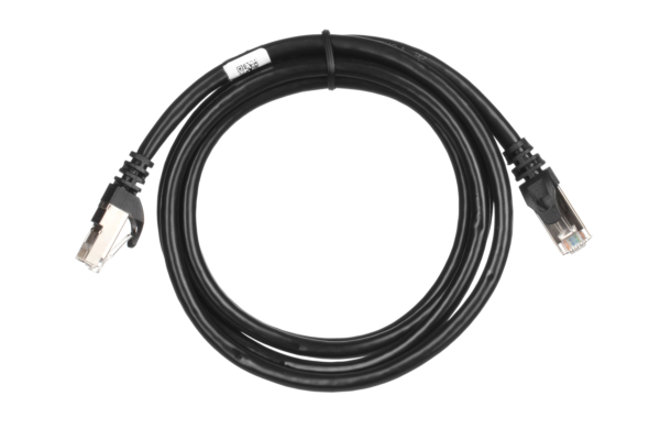 Патч-корд 2E САТ 6, S-FTP, 1.50м, 26AWG, RJ45, 7/0.16, Cu, PVC, чорний