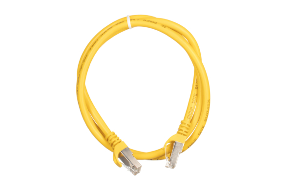 Патч-корд 2E САТ 6, S-FTP, 1м, 26AWG, RJ45, 7/0.16, Cu, PVC, жовтий