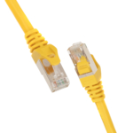 Патч-корд 2E САТ 6, S-FTP, 1м, 26AWG, RJ45, 7/0.16, Cu, PVC, жовтий